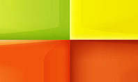 Multicolored Tiles Presentation Template