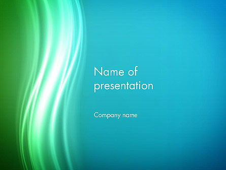 Flowing Waves Presentation Template for PowerPoint and Keynote | PPT Star