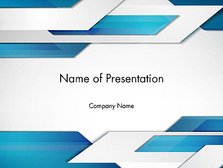 Dynamic Abstract Presentation Template, Master Slide