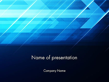 Aimed to Goal Abstract Presentation Template, Master Slide
