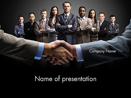 Art of Sales Presentation Template, Master Slide