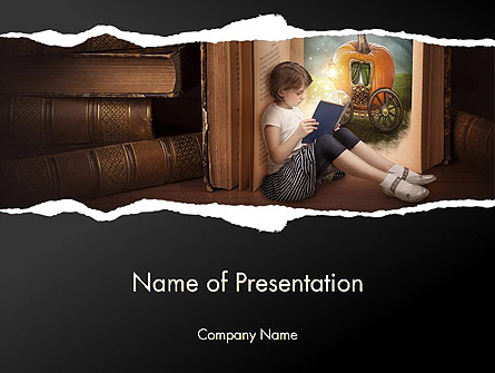 A Good Book Can Change Your Life Presentation Template, Master Slide