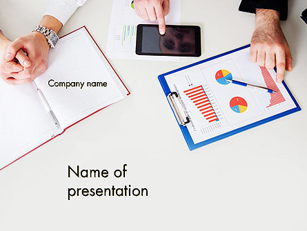 Corporate Analysis Presentation Template, Master Slide