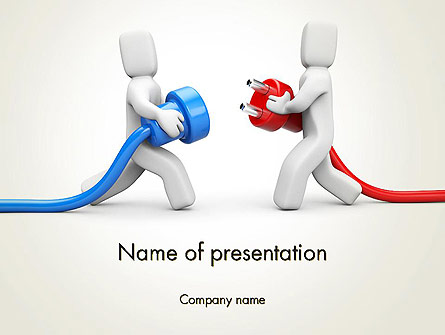 Connection Establishment Presentation Template, Master Slide