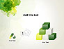 Green Vegetable Leaf Abstract slide 13