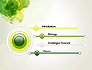 Green Vegetable Leaf Abstract slide 3