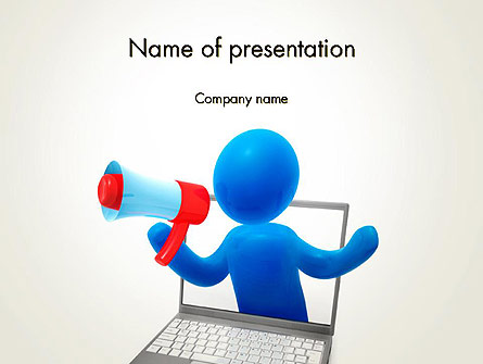 Call to Action Presentation Template, Master Slide