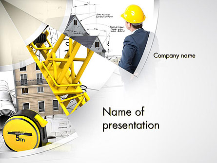 Reliable Architect Presentation Template, Master Slide