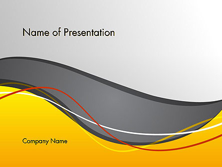Windy Abstract Presentation Template, Master Slide