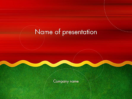 Divided into Two Presentation Template, Master Slide