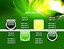 Translucent Green Leaf slide 18