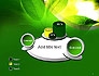 Translucent Green Leaf slide 6