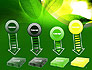 Translucent Green Leaf slide 8