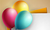 Happy Birthday Balloons Presentation Template