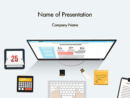 Creating a Web Page Presentation Template, Master Slide