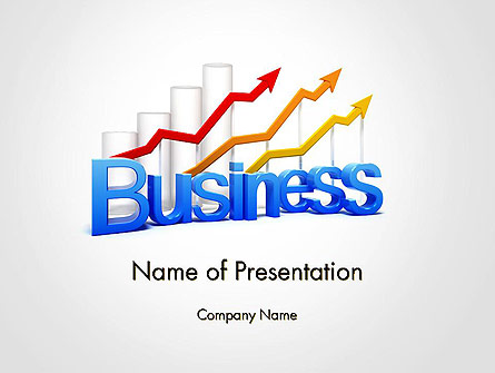 Business Confidence Presentation Template, Master Slide