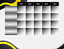 Yellow and Black Waves on Gray Background slide 15