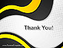 Yellow and Black Waves on Gray Background slide 20