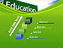 Education Just Ahead Green Road Sign slide 14