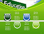 Education Just Ahead Green Road Sign slide 18