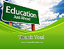 Education Just Ahead Green Road Sign slide 20