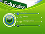 Education Just Ahead Green Road Sign slide 3