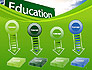 Education Just Ahead Green Road Sign slide 8