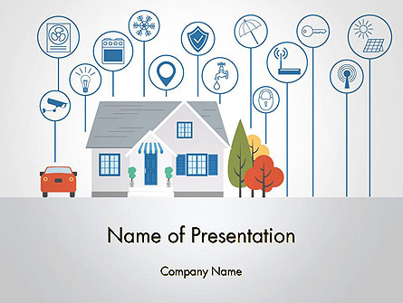 Smart House Presentation Template, Master Slide