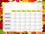 Fall Leaves Border Frame slide 15