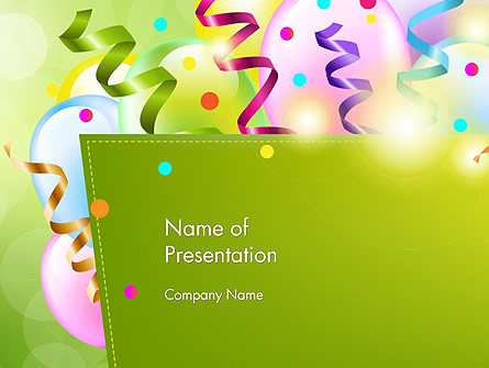 Happy Birthday Background Presentation Template for PowerPoint and Keynote  | PPT Star