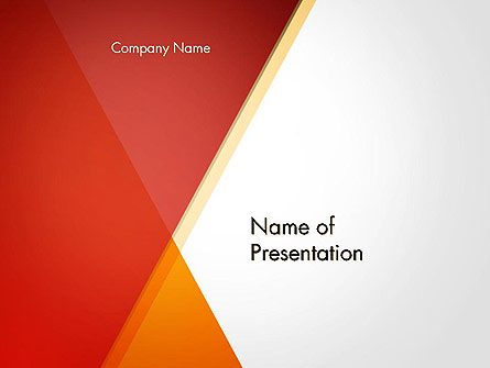 Color Mixing Abstract Presentation Template, Master Slide