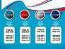 Blue, White and Red Curve Shapes PowerPoint Temaplte slide 18