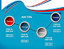 Blue, White and Red Curve Shapes PowerPoint Temaplte slide 6