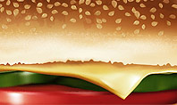Cheeseburger Presentation Template