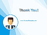 Blue Neutral Background with Person Illustration slide 20