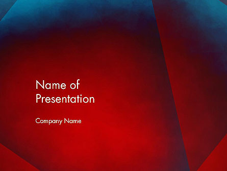 Dark Red Layered Background Abstract Presentation Template, Master Slide