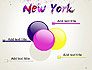 New York Skyline in Watercolor Splatters slide 10