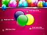 Colorful Balloons Festive slide 10