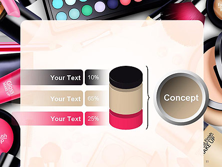 Sets of Cosmetics Presentation Template for PowerPoint and Keynote ...