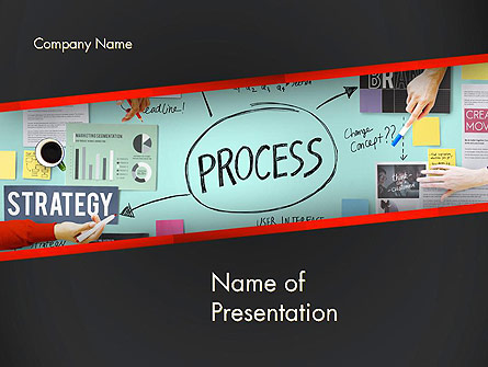 Process Action Activity Practice Procedure Task Concept Presentation Template, Master Slide