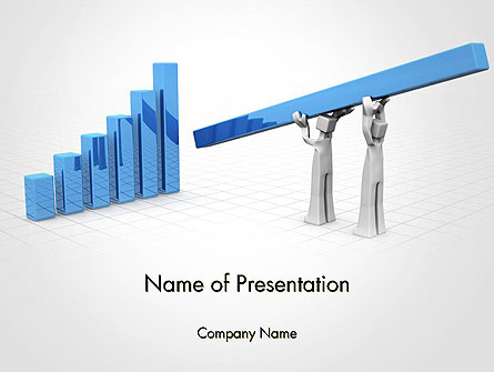 Teamwork to Financial Growth and Success Presentation Template, Master Slide