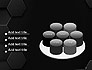 Black Hexagon Background Texture slide 12