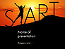Start Concept on Sunset Silhouette slide 1