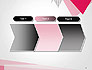 Abstract Pink Flat Triangles slide 16