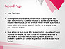 Abstract Pink Flat Triangles slide 2