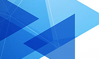 Transparent Blue Flat Triangles Presentation Template
