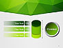 Abstract Green Triangle Background slide 11
