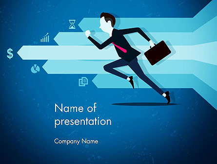 Competitive Business Presentation Template, Master Slide