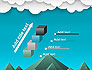 Mountains and Clouds Paper Art Style slide 14