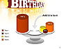 3D Happy Birthday Text slide 10